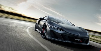 Honda tragic end with NSX super sports car